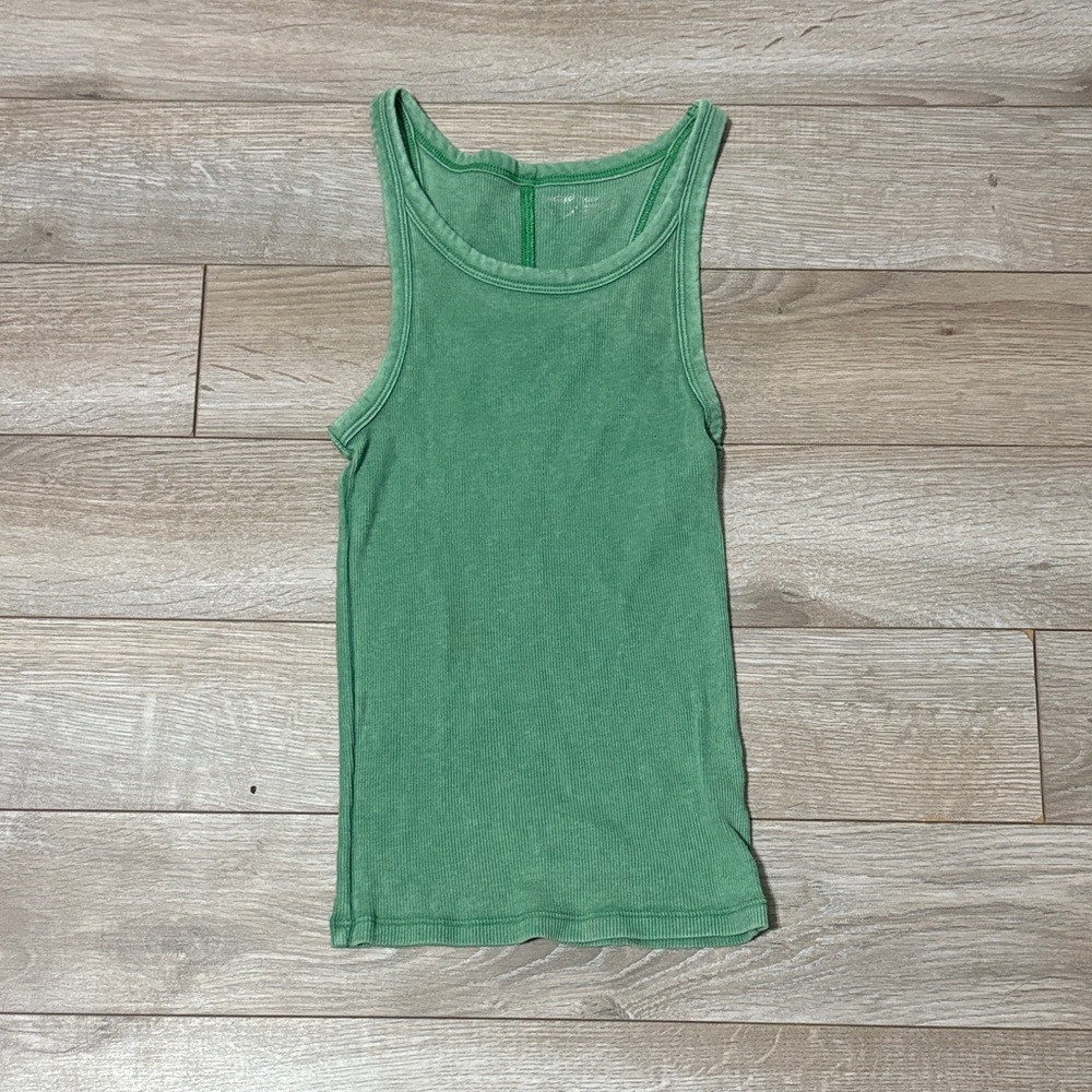 Aerie Green Tank Top